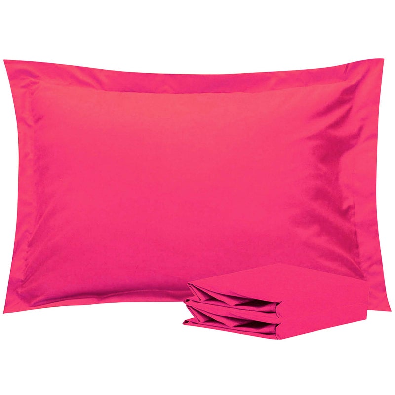 إن تي باي NTBAY القياسي وسادة شامز - 2 حزمة microfiber 20x26 الأغطية الوهمية - فائقة ناعمة ودافئة التجاعيد المقاومة للبقع مقاومة 20 × 26 بوصة أكسفورد وسادات أرجواني  - Image 1