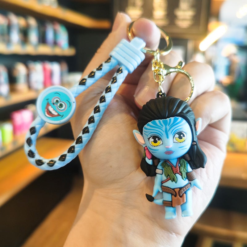 مفتاح سلسلة شخصية أفاتار هدية لطيفة عيد الميلاد رأس السنة الجديدة قلادة آلة المخالب تشانغجياجيه - Image 1