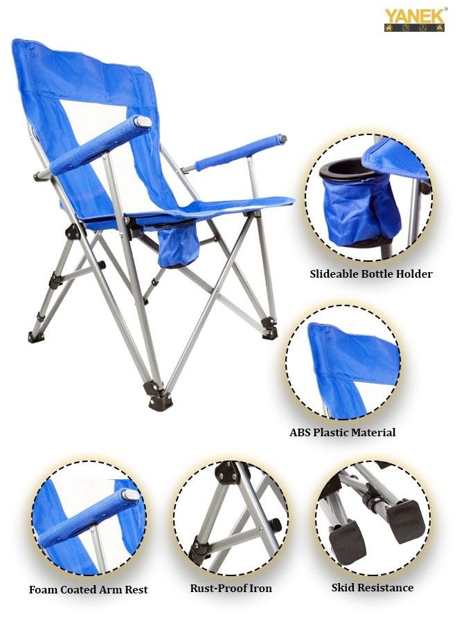 YANEK Foldable Heavy Duty Chair 98.5x58x65cm  - Image 4