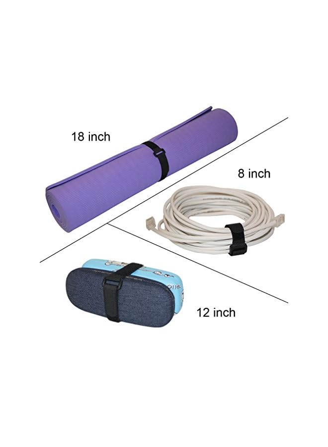 PROMASS Reusable Fastening Cable Straps and Cable Ties Set of 20 - Image 4