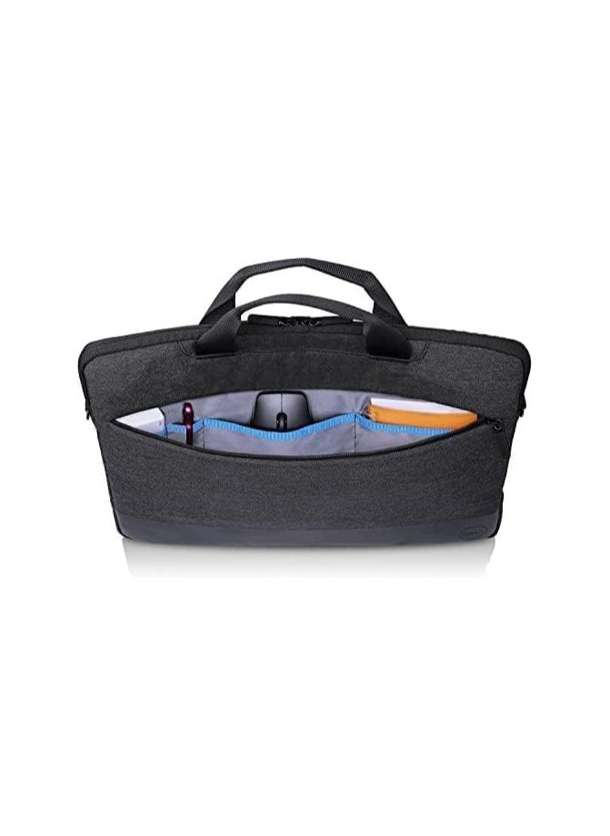 DELL Briefcase for Laptop G39J5 Professional Size 15.6", Lightweight And Comfortable Design, Weather Resistant, Superb Functionality - Heather Grey  - Image 3