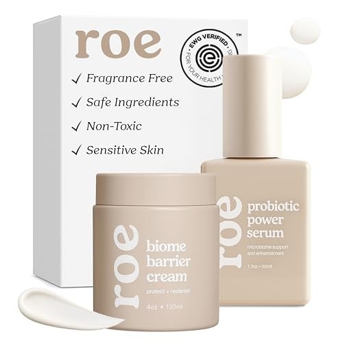 Roe Wellness Baby Cream & Baby Serum Power Pair Biome Barrier | For All Skin & Ages | Hydrating Body, Face, Dry Irritated Skin Toddlers, Newborns Skincare (Power Pair) - Image 1