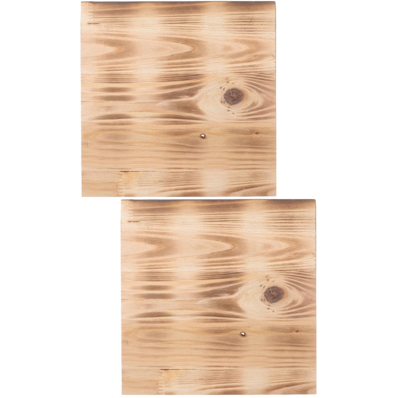 2pcs Anti-scald Safe Stone Pot Mat Heat-insulated Casserole Wood Tray Practical Pot Cushion - Image 1