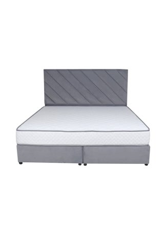 Eleganza Upholstered Bed 200 X 120 Twin Size Grey Color - pzsku/ZBAB587BD5D73B79DEE82Z/45/_/1714042984/89cb23b4-685c-4140-a4cb-f431849c8936
