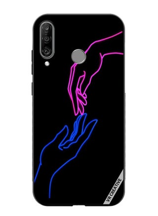 Protective Case Cover For Huawei P30 Lite Hands In Neon Lights Design Multicolour - pzsku/ZBAB5942A1F7B9CB20EF0Z/45/_/1683902243/fcaa07a3-04b0-4203-a796-5386a4e81b55
