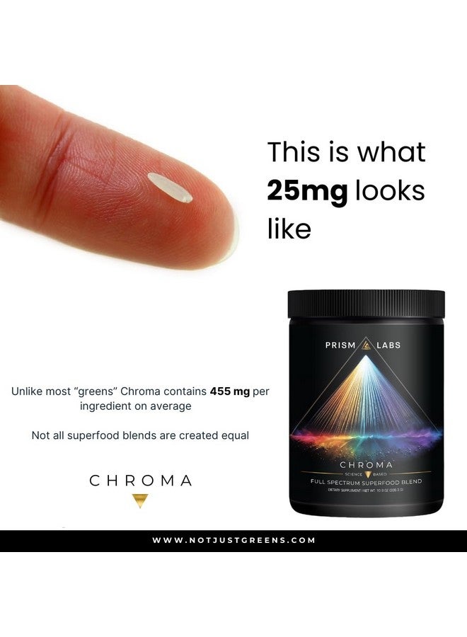 Chroma Daily Supergreens Superfood Powder | 8 Color Superfood Complexes Including Green Juice, Antioxidants, Probiotics & Prebiotics | Potent doses for Energy, Immunity & Gut Health - 30 Servings - Image 4