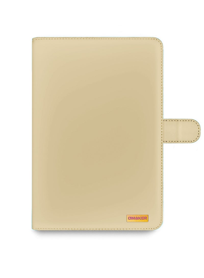 Wtech Honor Pad 10 5G 2025 (12.1 inches) PU Leather Magnetic Closure Flip Case Cover (TCFPSR) - Gold - Image 4