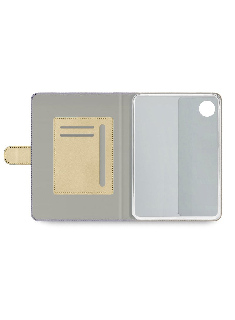 Wtech Honor Pad 10 5G 2025 (12.1 inches) PU Leather Magnetic Closure Flip Case Cover (TCFPSR) - Gold - Image 3