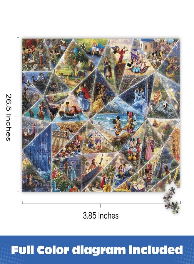 سيكو بافالو جيمز - أحجية صور مجمعة من تصميم توماس كينكيد وديزني، 2000 قطعة، للبالغين، من مجموعة ديزني الفنية - Image 3