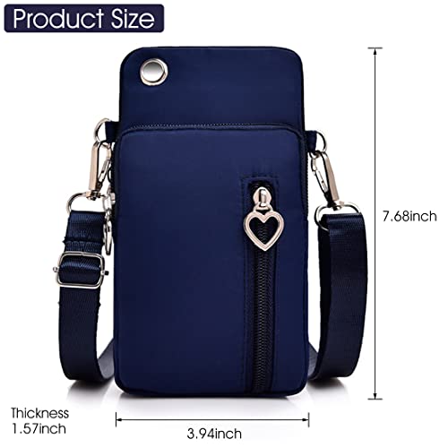 PALAY® Small Crossbody Wallet Phone Bag for Women Mini Shoulder Crossbody Handbag Wallet with Credit Card Slots Large Cell Pouch - Image 2