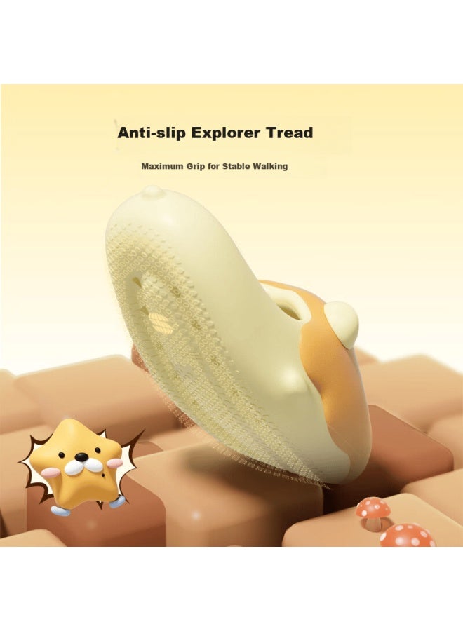 Chikoku Lion Shark Cute Cartoon Slippers, Women's Summer Home Use, Thick-soled Comfortable Soft-bottomed, Couples' Home Sandals For Me - Image 4