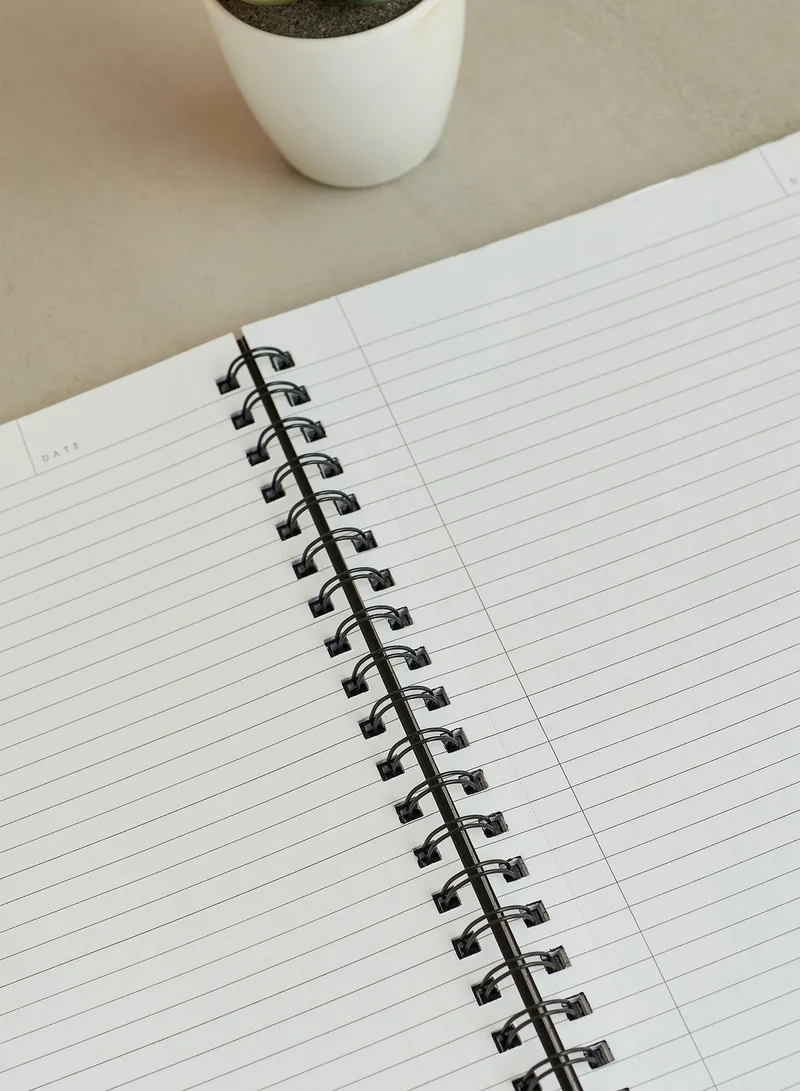 Typo A4 World Map Campus Notebook