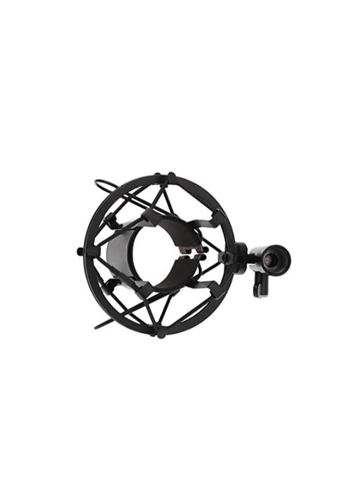 BM-800 Condenser Microphone Sound Recording with Mic Shock Mount 3.5mm Audio Cable Foam Cap for PC Laptop Radio Broadcasting Studio Voice-over Sound Studio Recording - Image 4