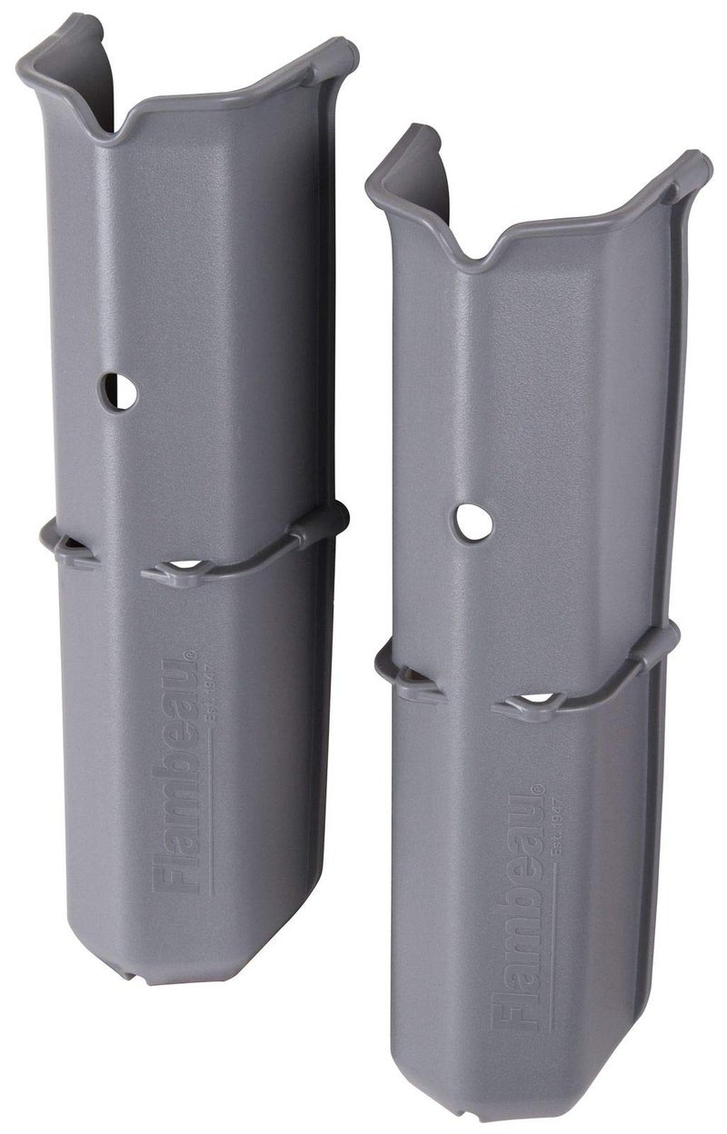 Flambeau Outdoors 455TKR Tuff Krate Rod Holders, Kayak Fishing Storage Tuff Krate Accessory, [2] Pack - Gray - Image 5