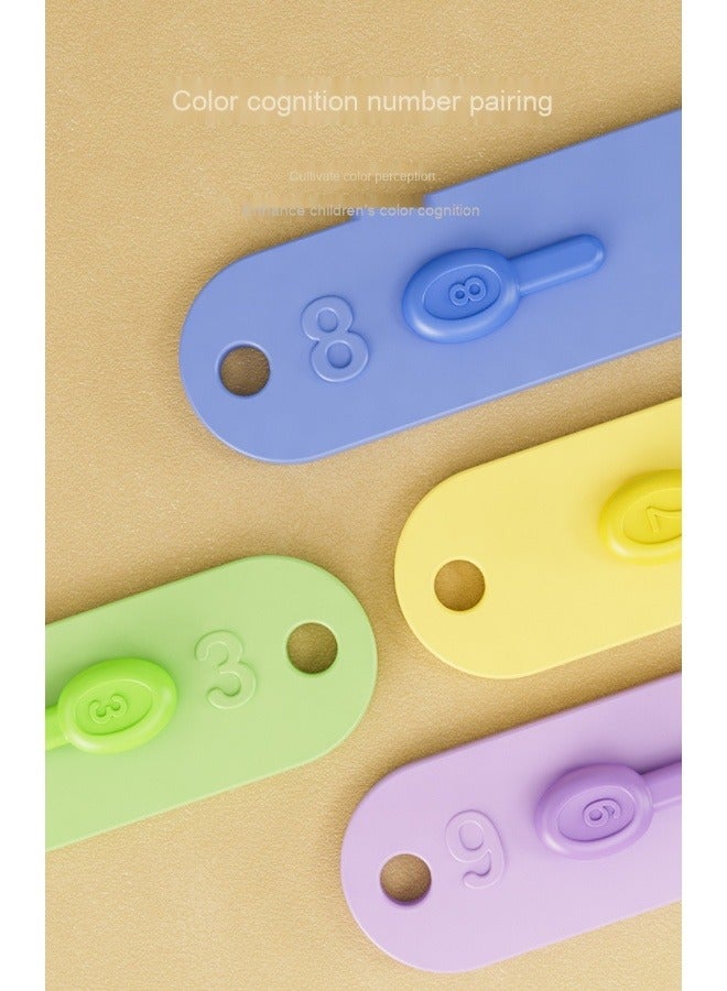 Beauenty Baby Sensory Montessori Toys,Hedgehog Sensory Toys Fine Motor Skills for Infant Learning Educational Toys,Early Education Sorting Skills,Birthday Gift for Toddlers Boy Girl（hedgehog） - Image 3