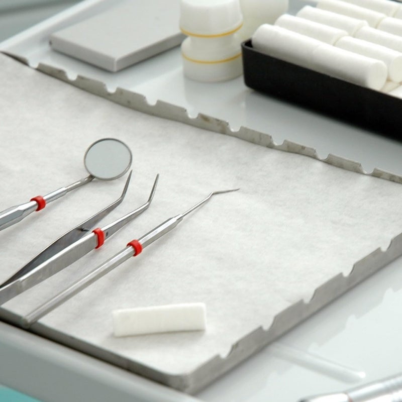 Vakly Premium Dental  Medical Tray Liners  1000 Disposable Paper Covers 825x1225 White - Image 2