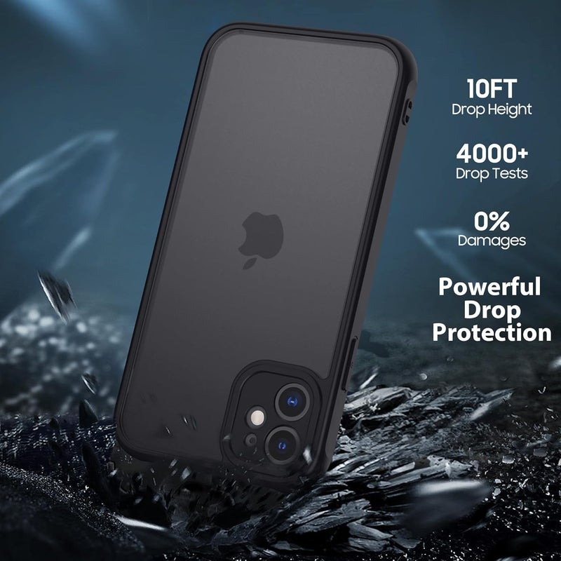 Demark Matte Case for iPhone 11,Frosted Translucent Back Phone Cover,Shockproof Drop Protection Cover for iPhone 11 Case (iphone 11) - Image 4