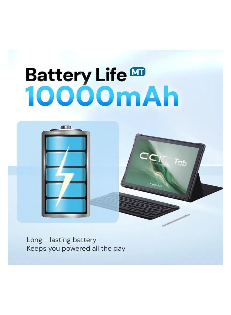 CCIT TAB 13 Ultra 11.0-Inch Android Tablet | 8GB RAM 256GB ROM | Octa-Core | Dual SIM 4G LTE | Wi-Fi | 7000mAh Battery | Bluetooth | Educational & Entertainment Tablet - Image 2