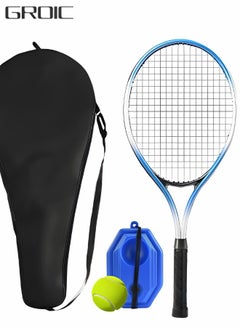 GROIC Adult Tennis Racket Set,Tennis Trainer with String Rebound Tennis,Beginner Tennis Training with Racket,Racket Bag, Tennis Trainer,Outdoor Sports Set  - Image 1