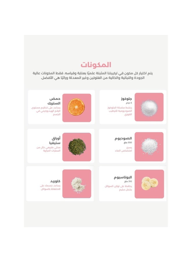 هيدراليت هيدرالايت فوار لمعالجة الجفاف بنكهة التفاح والكشمش - 20 قرص - Image 3