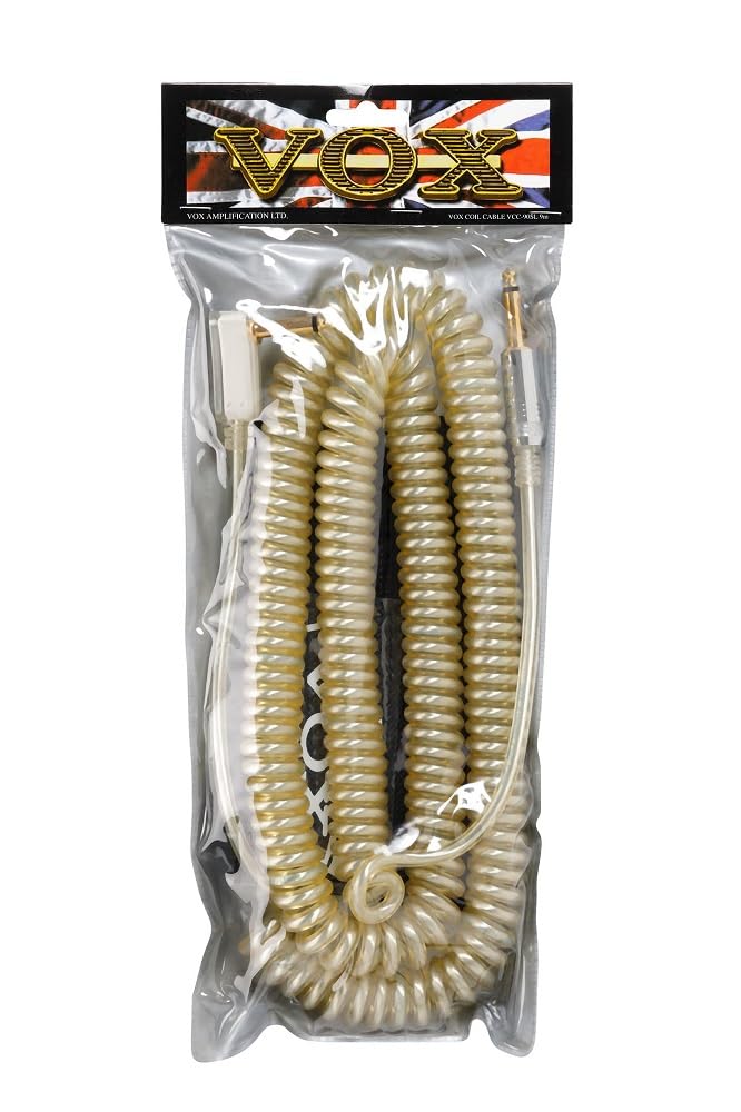 VOX - VCC090SL - 9m Vintage Coiled Cable with Mesh Carry Bag - Silver - Image 2