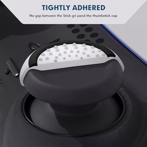 EoaMen 8 Pairs Controller Thumb Grips Replacement for ps4/ps5, Silicone Joystick Caps, Anti-Slip Anti-Scratch Thumb Grips Caps Cover Analog Stick for Ps5/Ps4 - Image 2