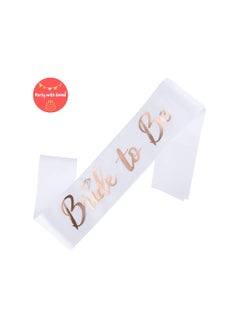 Party with Emma Adjustable Bride to be Sash and Veil Set  - Image 3