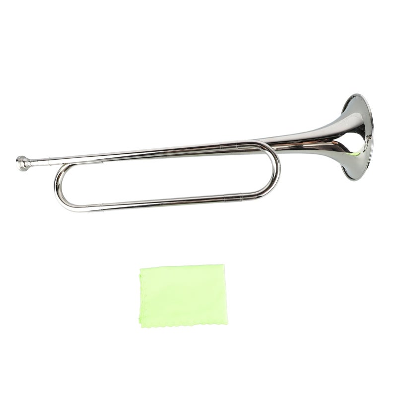IRIN B Flat Bugle Brass Retro Standard Trumpet Musical Instrument for School Band Cavalry Orchestra - Image 3