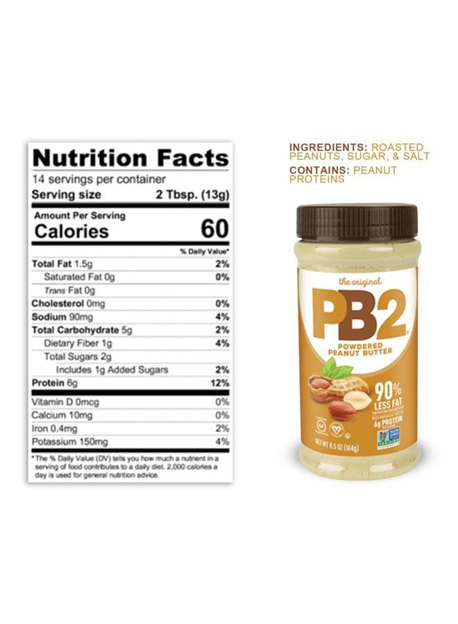 PB2 Bell Plantation, Pb2, Powdered Peanut Butter, 6.5oz (184g) - Image 3