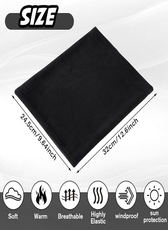 Showvigor 2 Pack Winter Neck Gaiter for Men & Women, Windproof Fleece Face Mask Cover, Cold Weather Scarf for Skiing, Cycling, Hiking & Outdoor Sports - Image 3