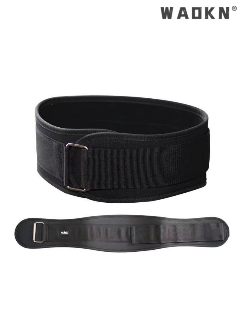 دبليو أيه أو كي أن الرجال والنساء رفع الأثقال حزام ، حزام الظهر دعم الصالة الرياضية ، رفع الأثقال حزام ، حزام القرفصاء ، قوة رفع حزام ، حزام الخصر قابل للتعديل دعم تدريب القوة واللياقة البدنية ، م رمز - Image 5