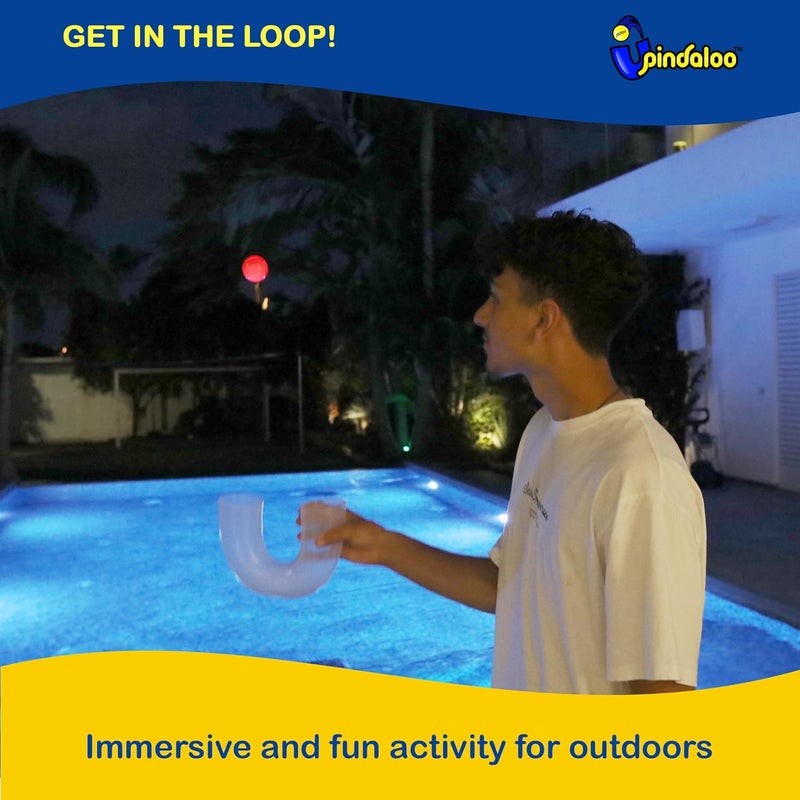 pindaloo Led Light Ball - Gifts for Kids Indoor & Outdoor Games, Toys for Boy, Teen, & Girls - Gift Ideas for Teens, Fun Stuff Party, Develops Motor & Juggling Skills - 1x LED Ball - Image 4