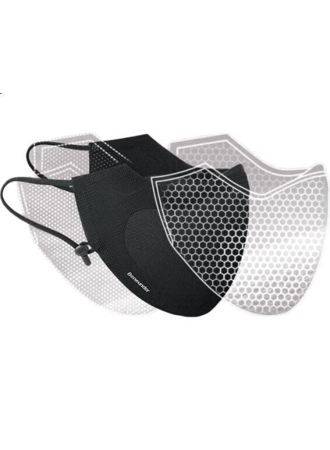 Beneunder Ultra-Breathable Sunscreen Mask For Men Full Face Sunscreen Riding Mask Windproof Riding Mask Face Bikini Vine Mist Grey - Image 1