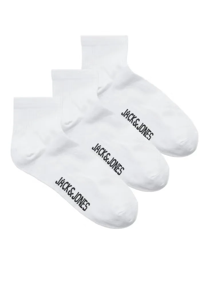 Jack & Jones Junior Kids 3 Pack Short Tennis Socks