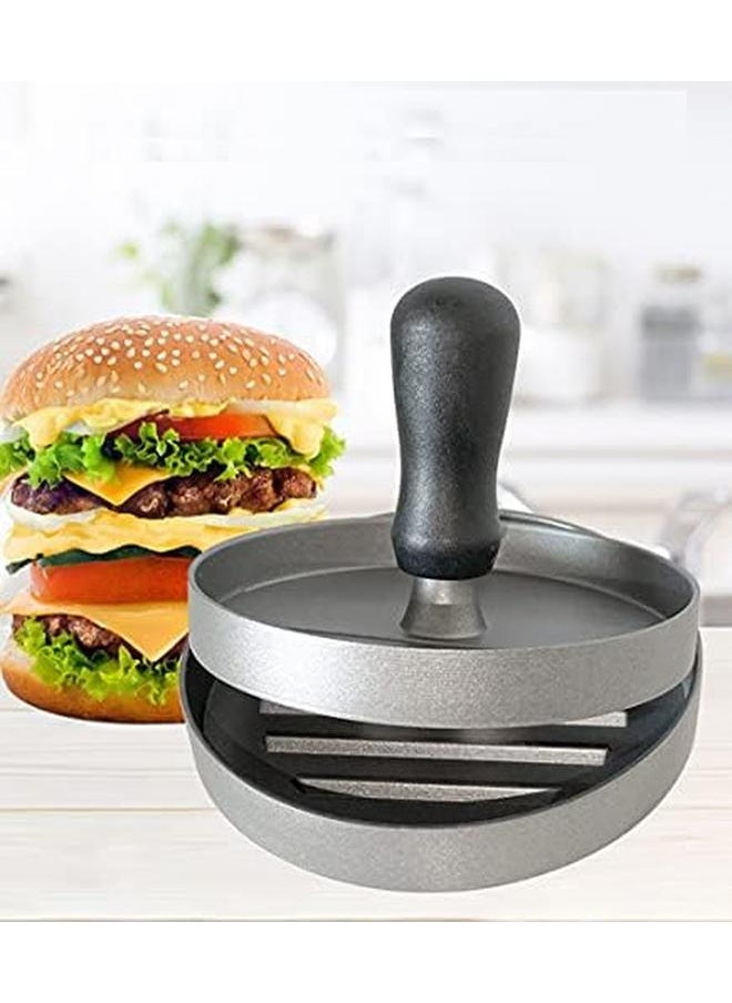 Generic - Hamburger Pressure Meat Grill Beef Burger Press Patty Maker Mold Kitchen Diy Mold - Image 1