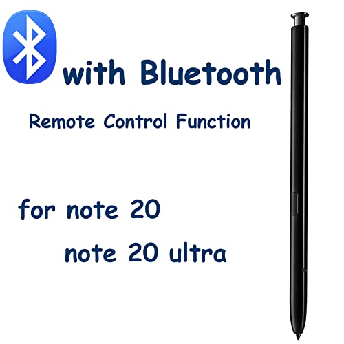PCTC Note 20 Pen (withBluetooth) Replacement for Samsung Galaxy Note 20 Note 20 Ultra 5G Stylus Pen Note 20 Ultra S Pen (Mystic Black) - Image 2