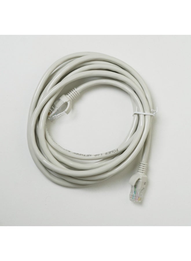 Power Lap CAT6 Ethernet LAN Cable High-Speed Internet Cable | 100% Tested Stable Data Transmission, White - Image 1