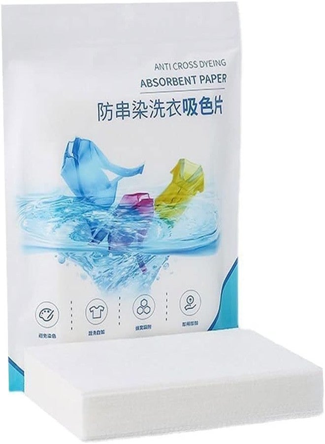 DMDENT Color Grabber | Protects Laundry From Color Runs or Bleeds | Color Catcher Sheets for Laundry | In-Wash Dye Grabbing Sheets | Maintain Original Color of Clothing | 50 Count Per Box (SET OF - 1) - Image 1