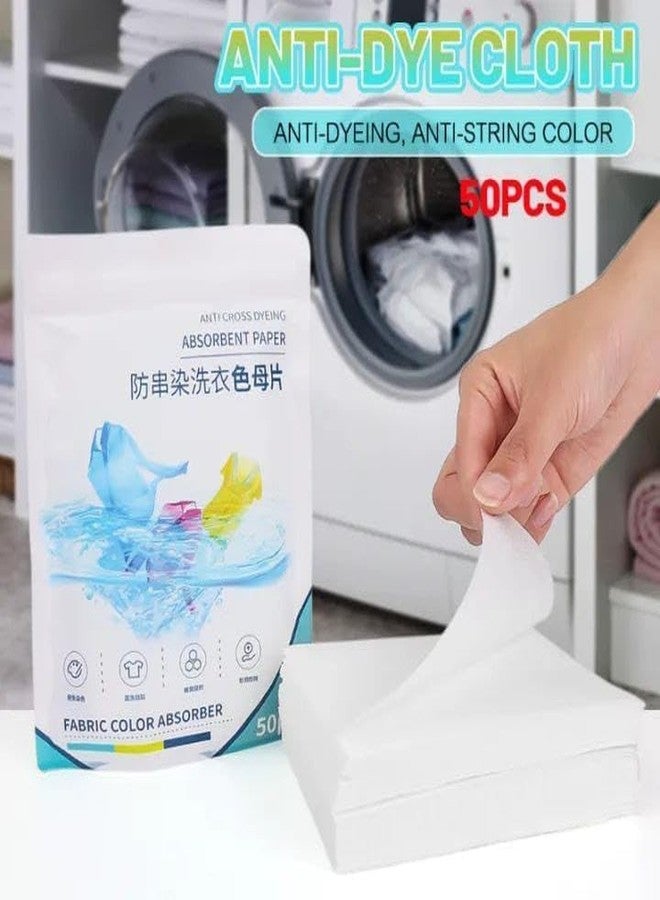 DMDENT Color Grabber | Protects Laundry From Color Runs or Bleeds | Color Catcher Sheets for Laundry | In-Wash Dye Grabbing Sheets | Maintain Original Color of Clothing | 50 Count Per Box (SET OF - 1) - Image 4
