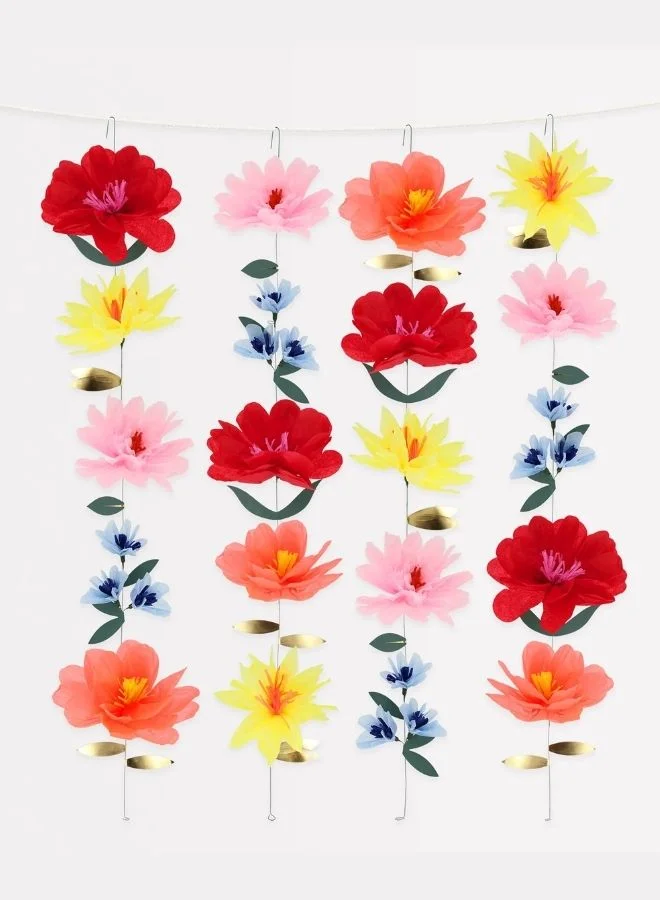 Meri Meri Bright Flower Wall