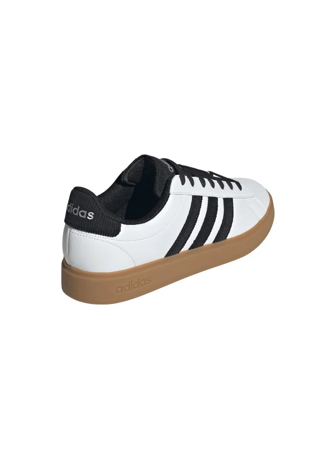 adidas جراند كورت 2.0 أحذية رياضية بيضاء 6