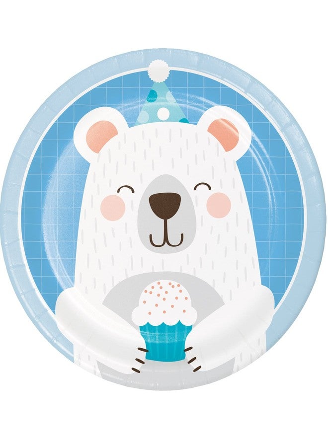 Creative Converting 336058 Bear Party Plate, 7", Multicolor