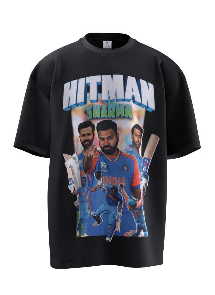 7 AURAS ROHIT 'Hitman' SHARMA Tee (CRICKET Collection)  - Image 1