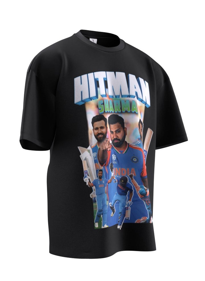 7 AURAS ROHIT 'Hitman' SHARMA Tee (CRICKET Collection)  - Image 2