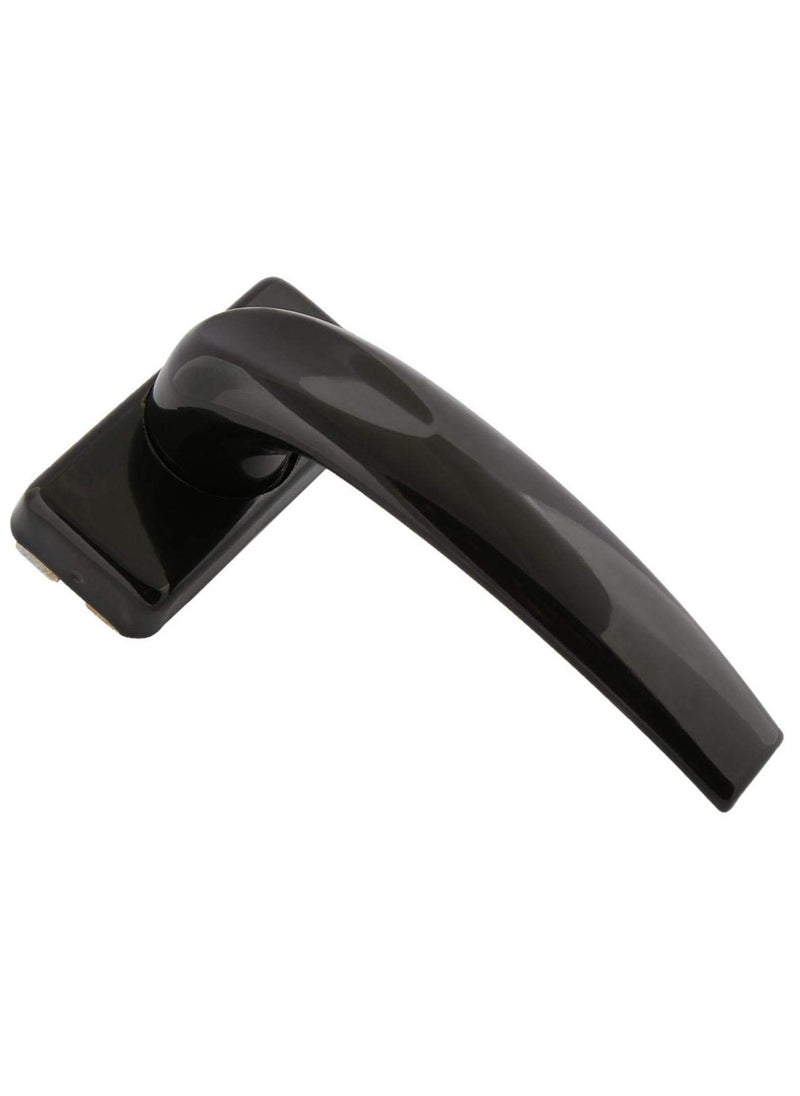 Sharpdo Black Door Handles 2 Piece Aluminum Alloy Door Handle Solid Aluminum Handle White Aluminum Door Handle Fits Common Doors And Balcony Doors  - Image 3