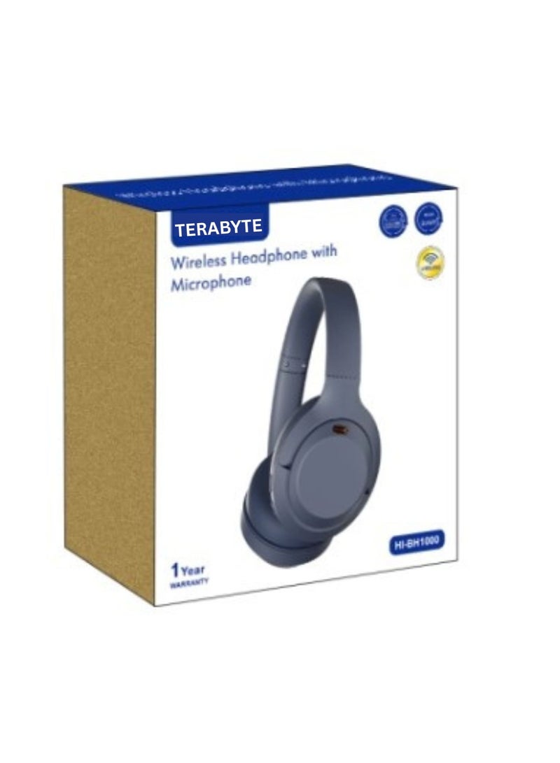 Terabyte Wireless Headphone with Microphone - Image 1