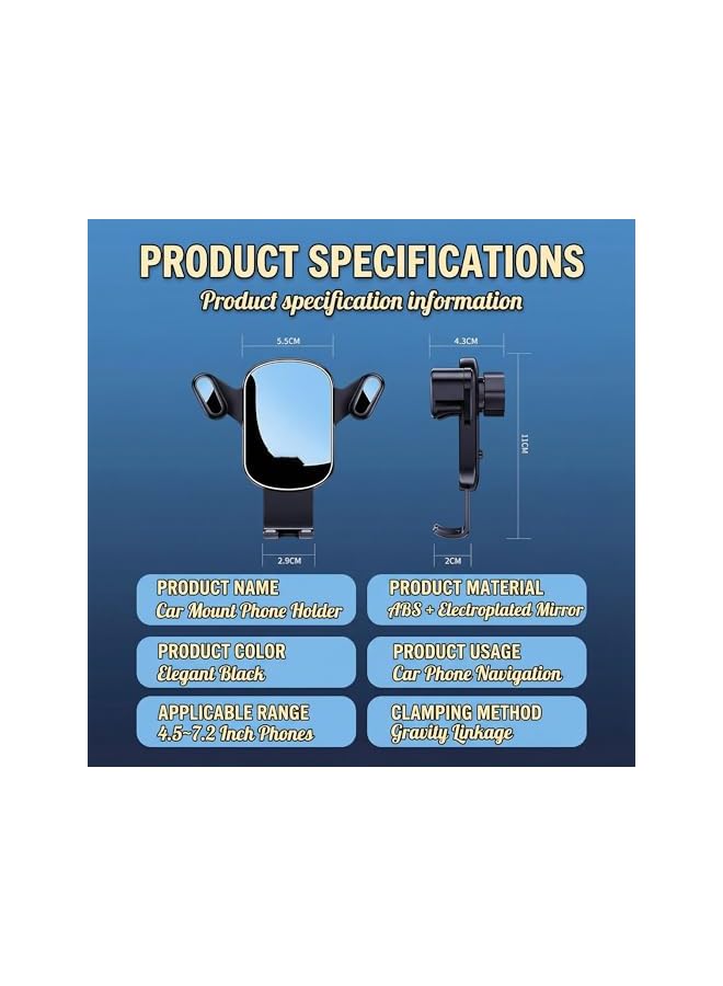 S-TOP Car Navigation Screen Phone Holder Bracket Fit for 2024 2025 Rox 01 Car Accessories - Image 5