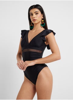 ELLA Ruffle Shoulder Swimsuit  - Image 4