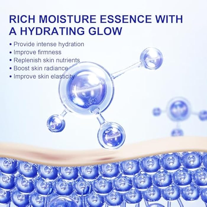 FUNNIR Collagen Face Mask for moisturizing & Glass Skin, hydrating Overnight Face Mask, Pore Minimizing,Elasticity Enhancing,Firming (4 Count (Pack of 1)) - Image 5