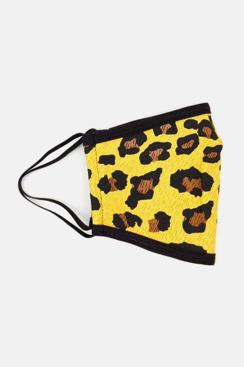 The Hundreds قناع وجه بنقشة حيوانية، تركيبة بني  - Image 4